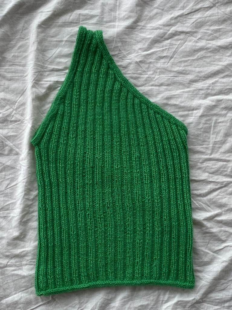 Easy One Shoulder Top – easy as knit