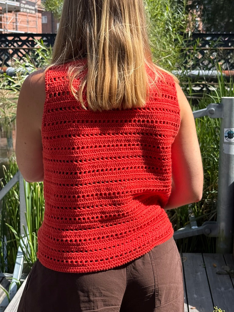 Ultra Easy Lace Top - Crochet