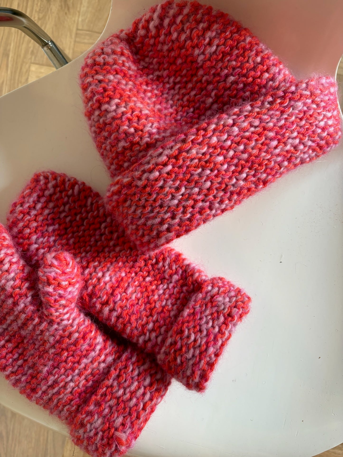 Ultra Easy Garter Stitch Mittens