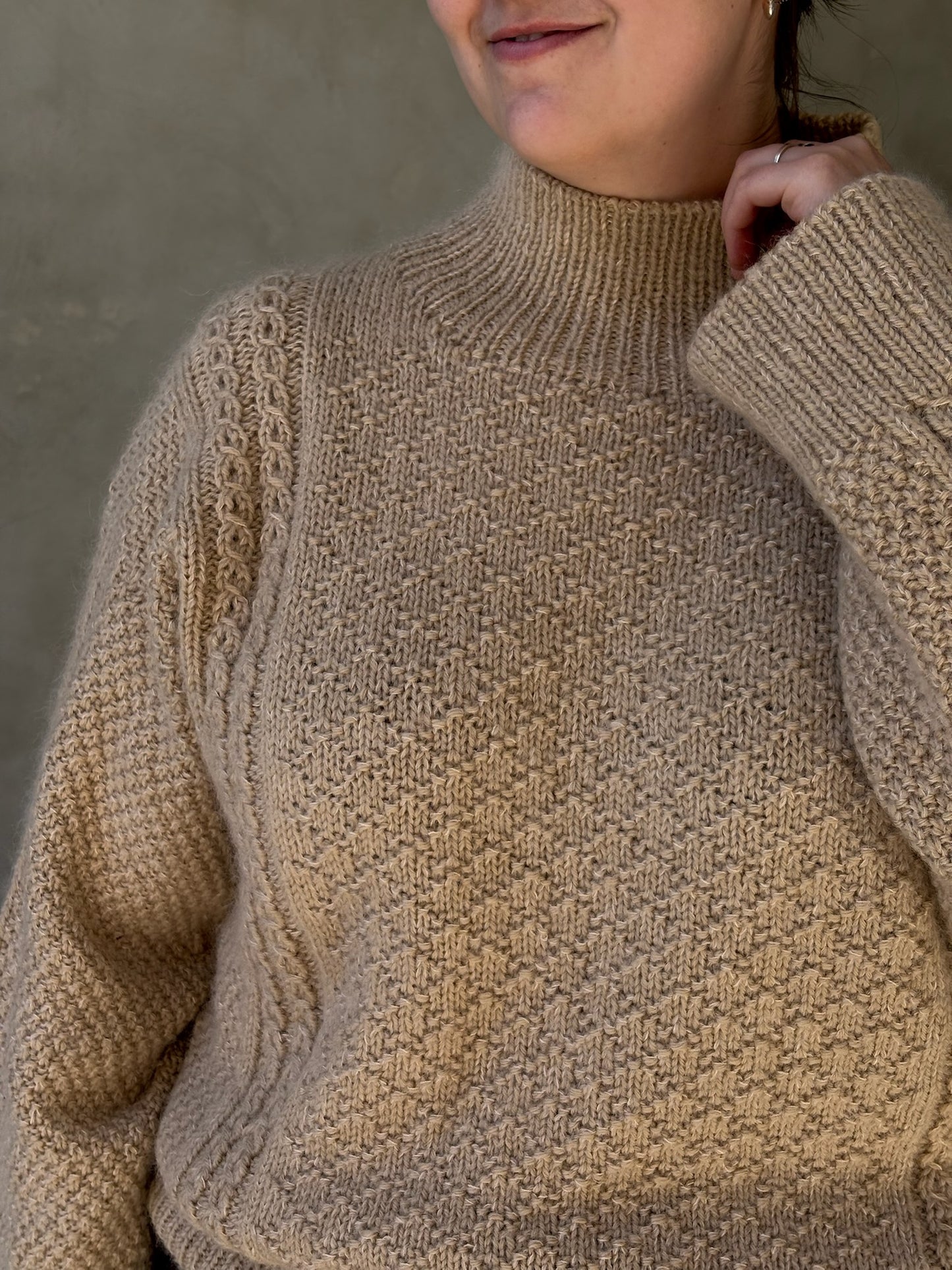 Diamond Structure Sweater
