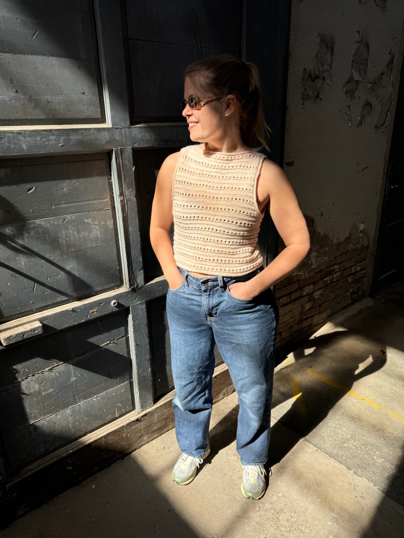 Easy Spring Boat Neck Top – easy as knit