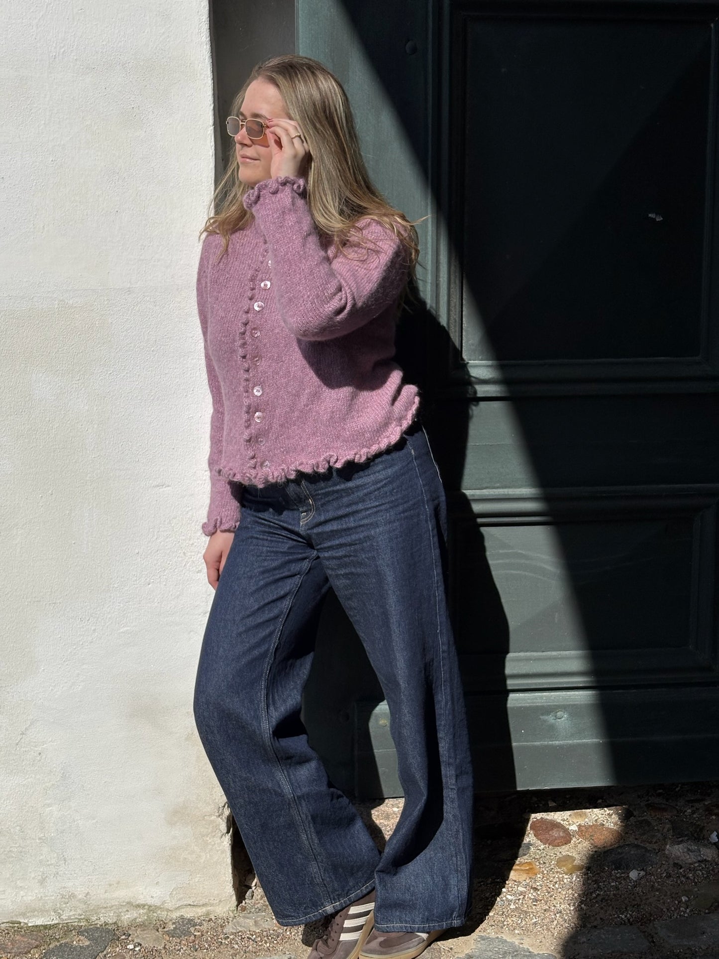 Easy Ruffle Cardigan