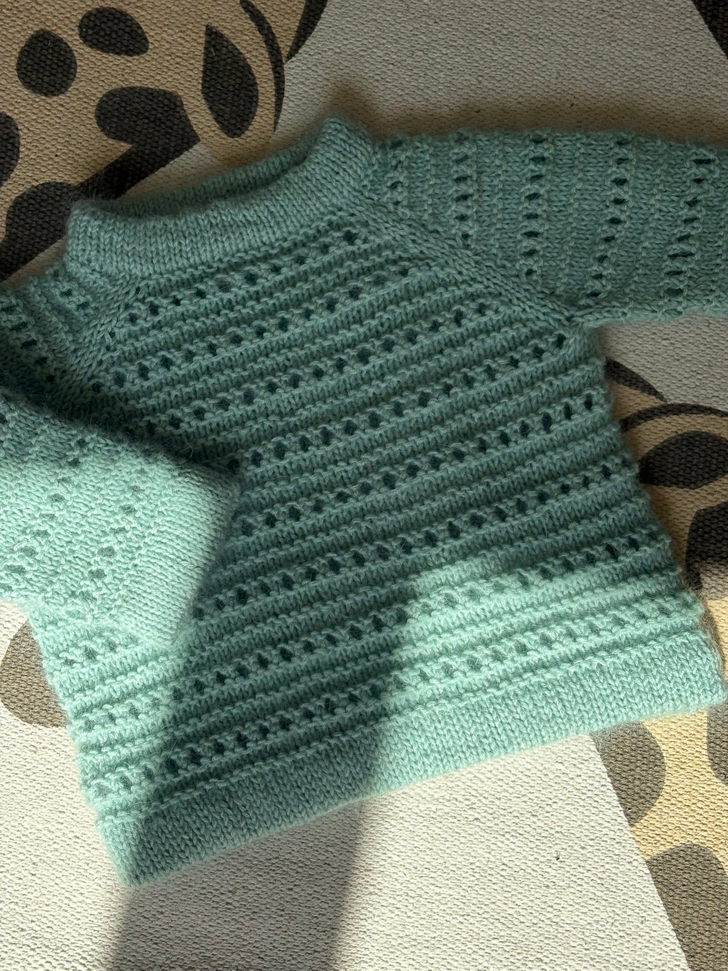 Easy Spring Sweater Baby