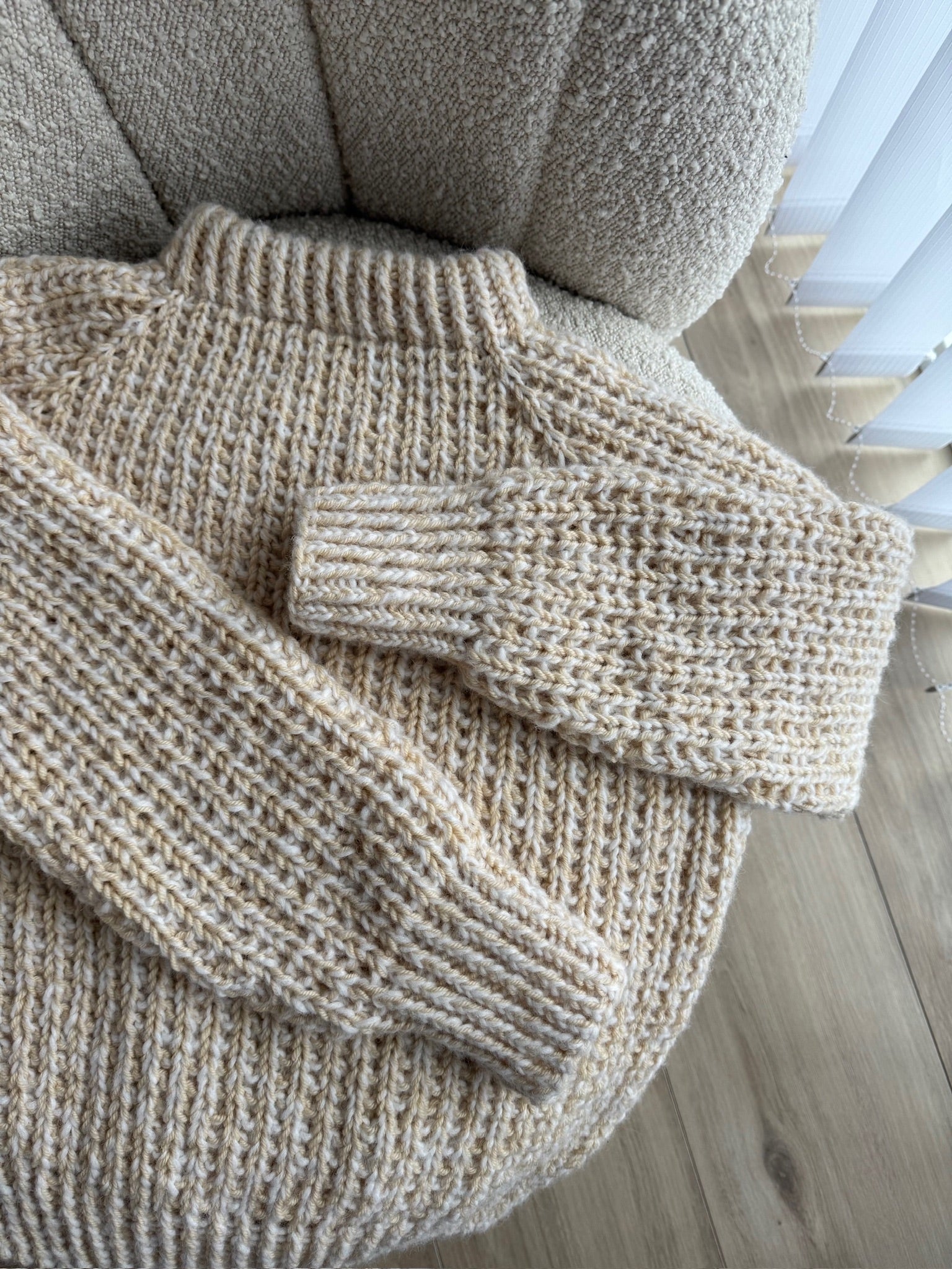 Easy Evening Sweater – easy as knit