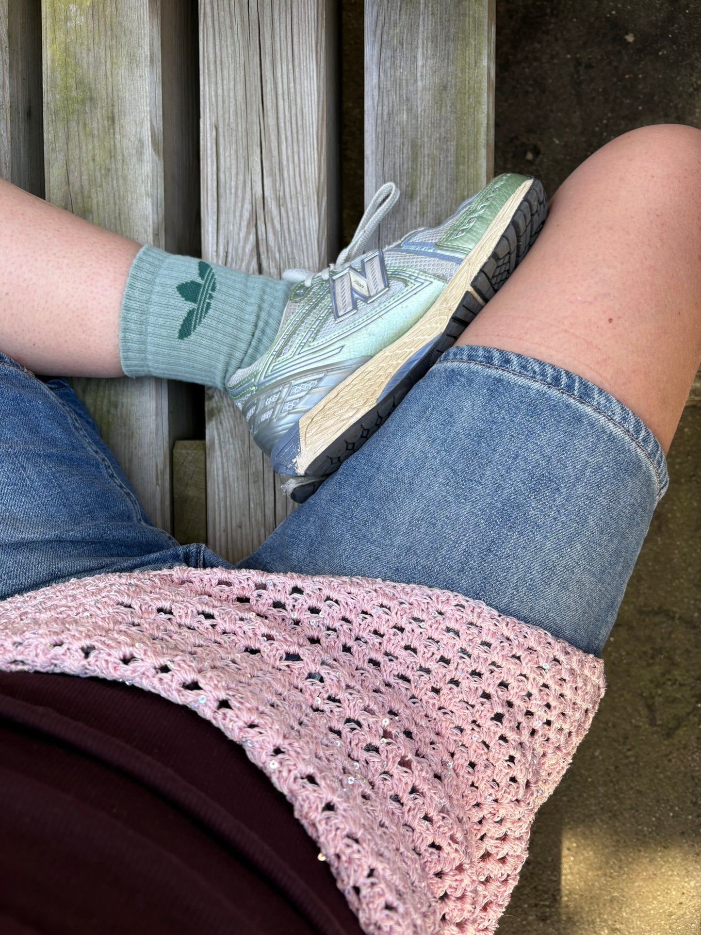 Ultra Easy Hip Scarf - Crochet