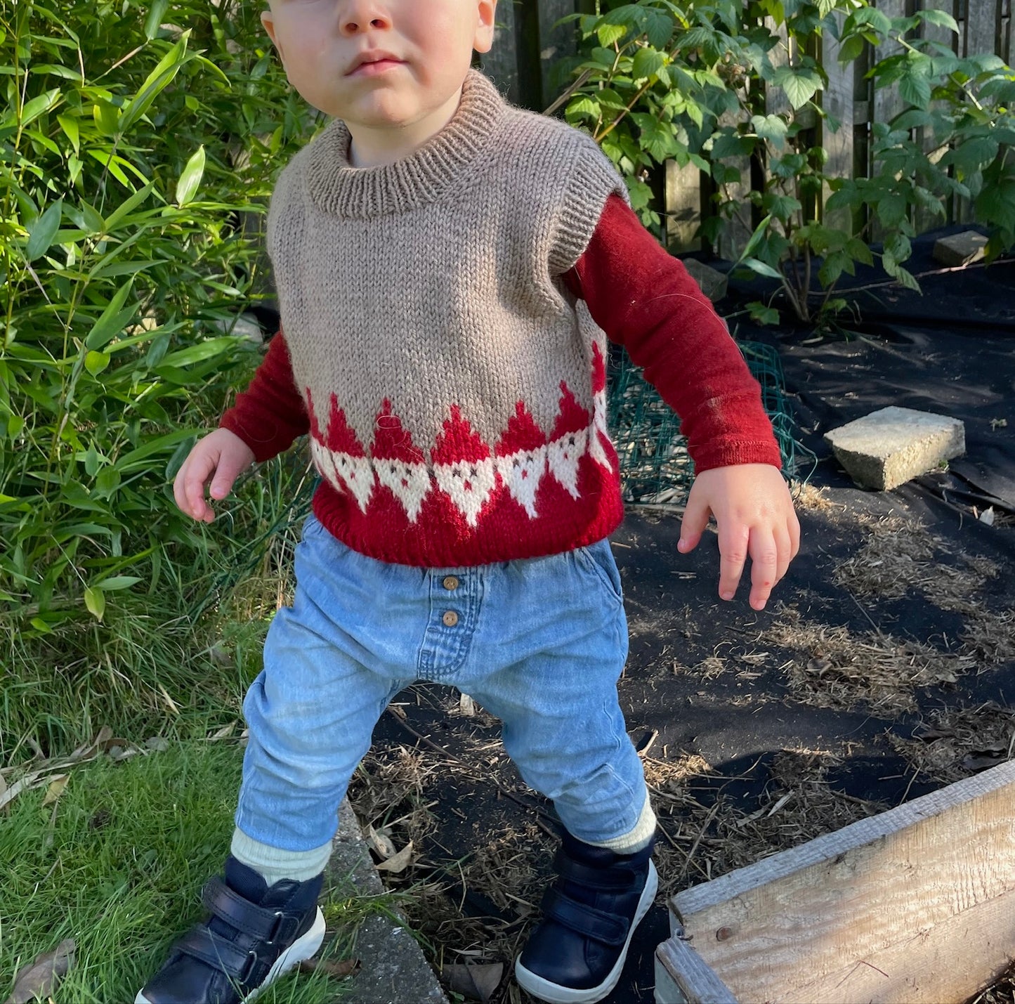 Easy Santa Slipover Baby