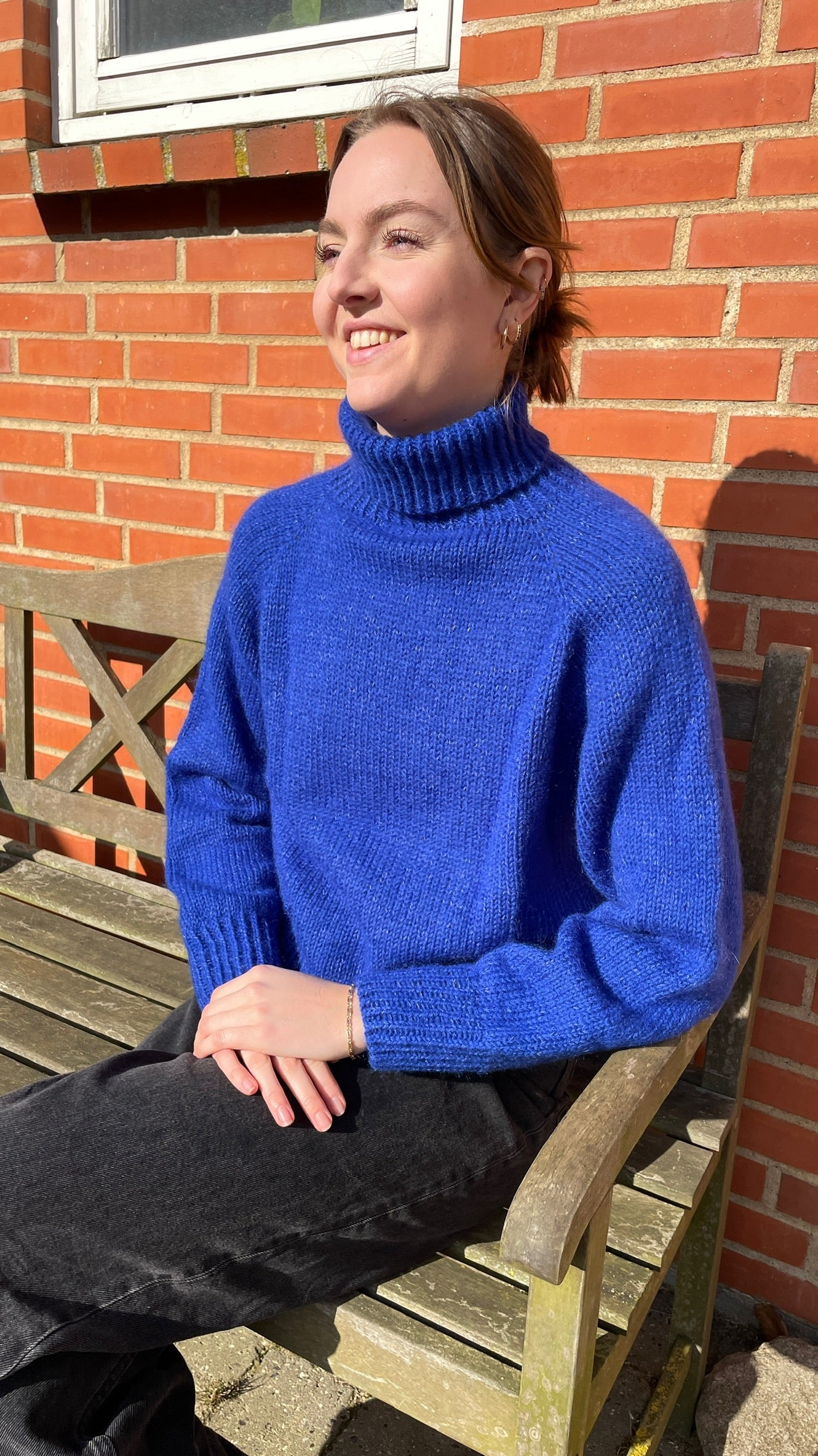 ニット/セーター na.e   silky touch turtle knit Mara Handknit Cashmere Silk Sweater – Gorsuch