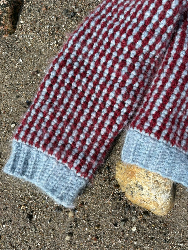 Easy Moss Stitch Sweater