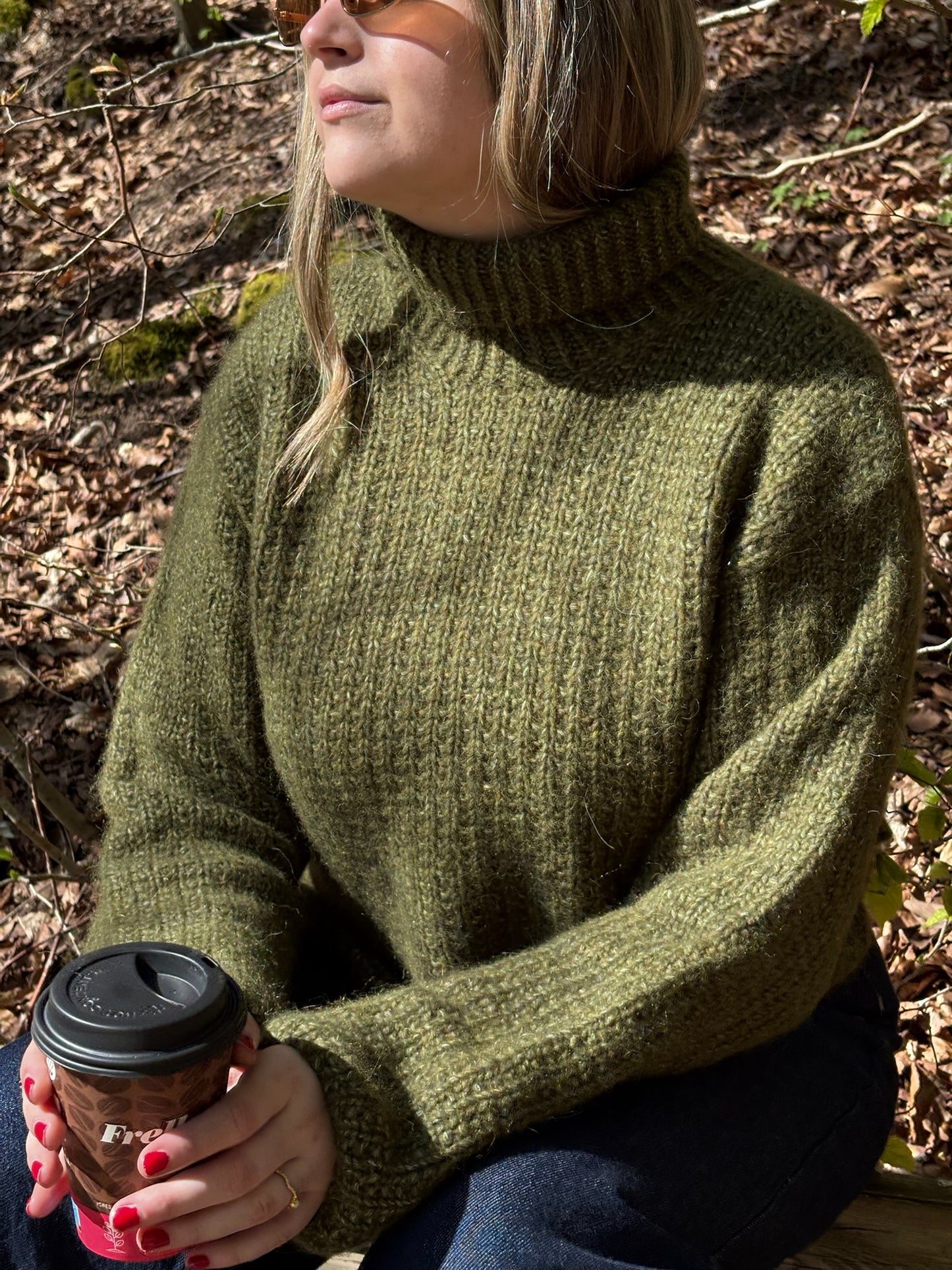 Easy Evening Sweater (Turtleneck Edition)