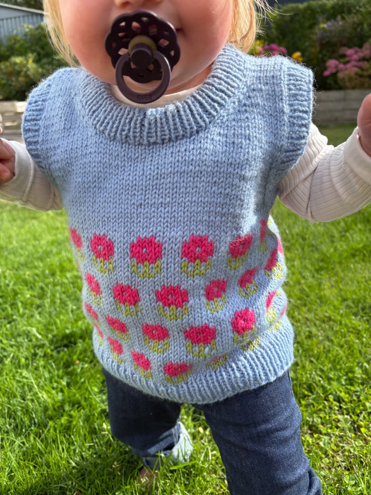 Easy Flower Slipover Baby