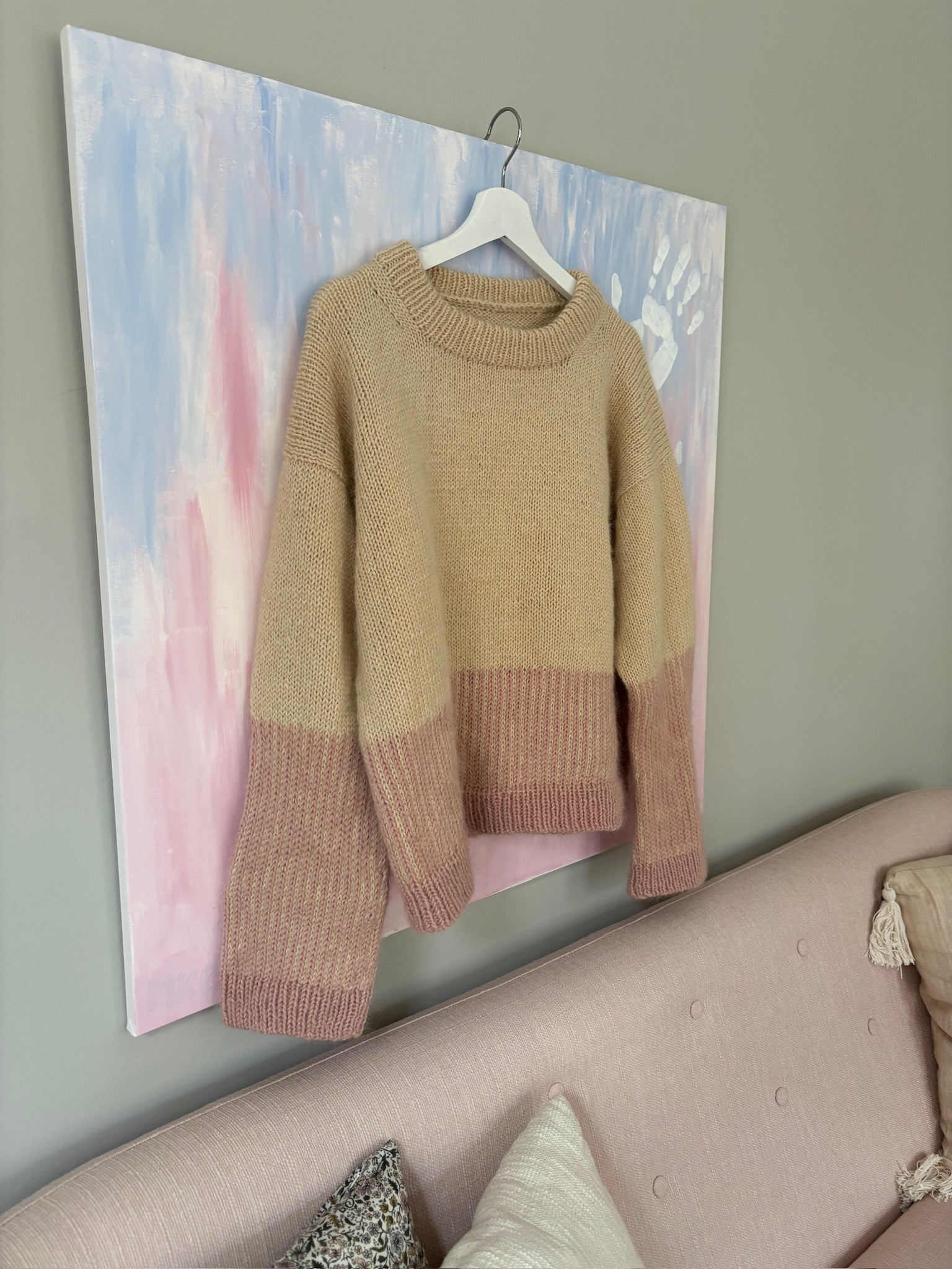 Easy Color Mix Sweater – easy as knit
