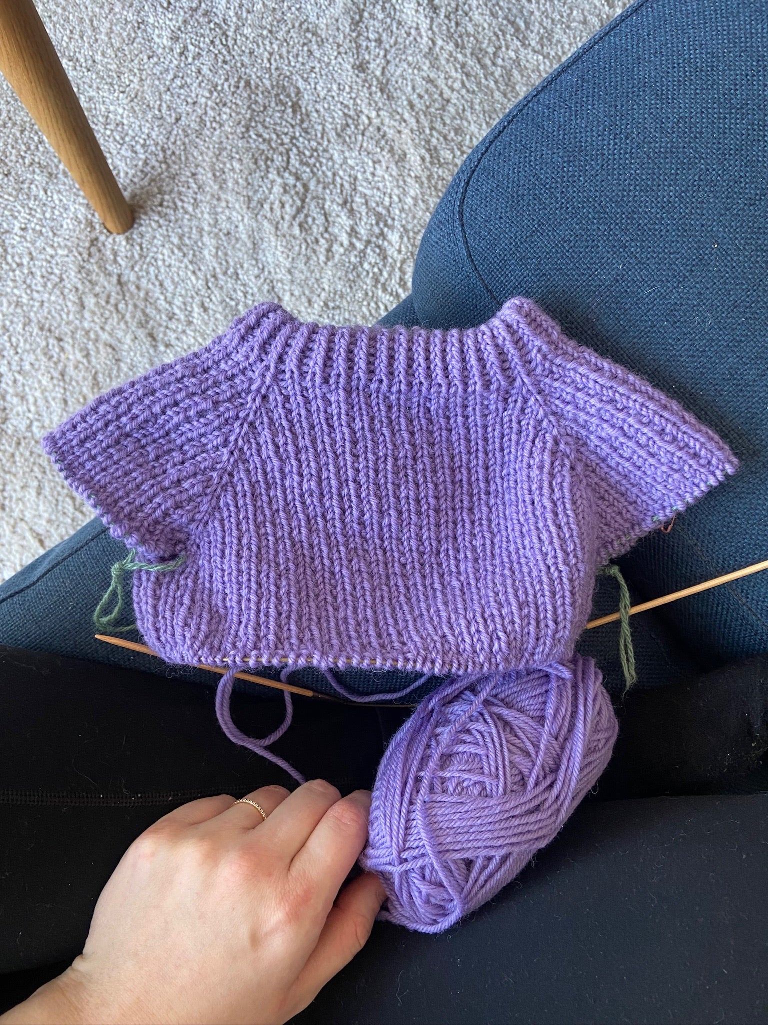 Easy Evening Sweater Baby – easy as knit