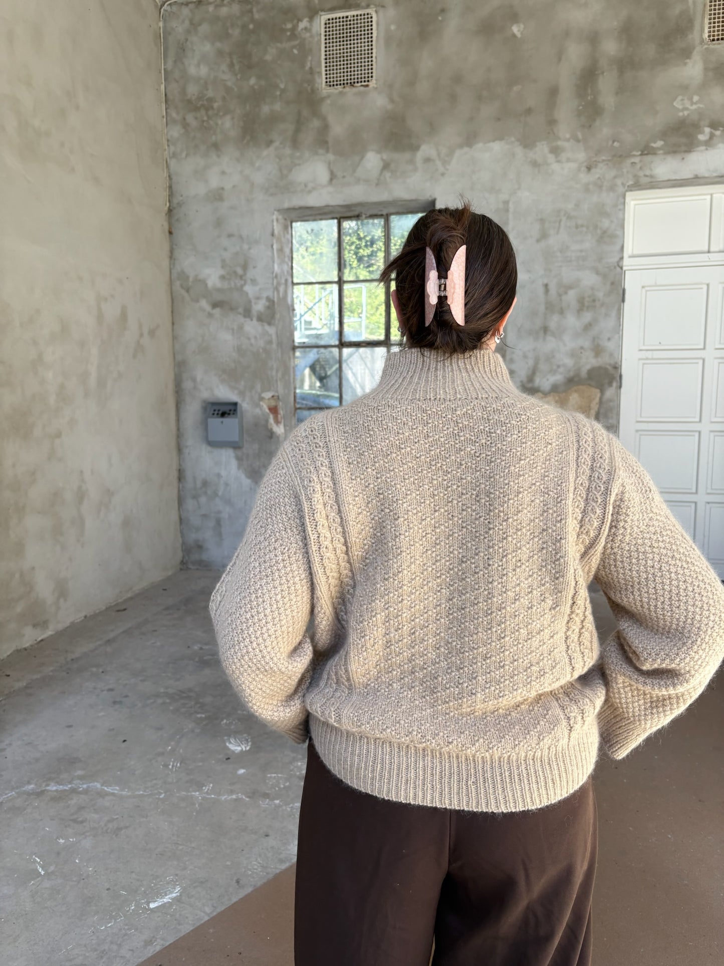 Diamond Structure Sweater