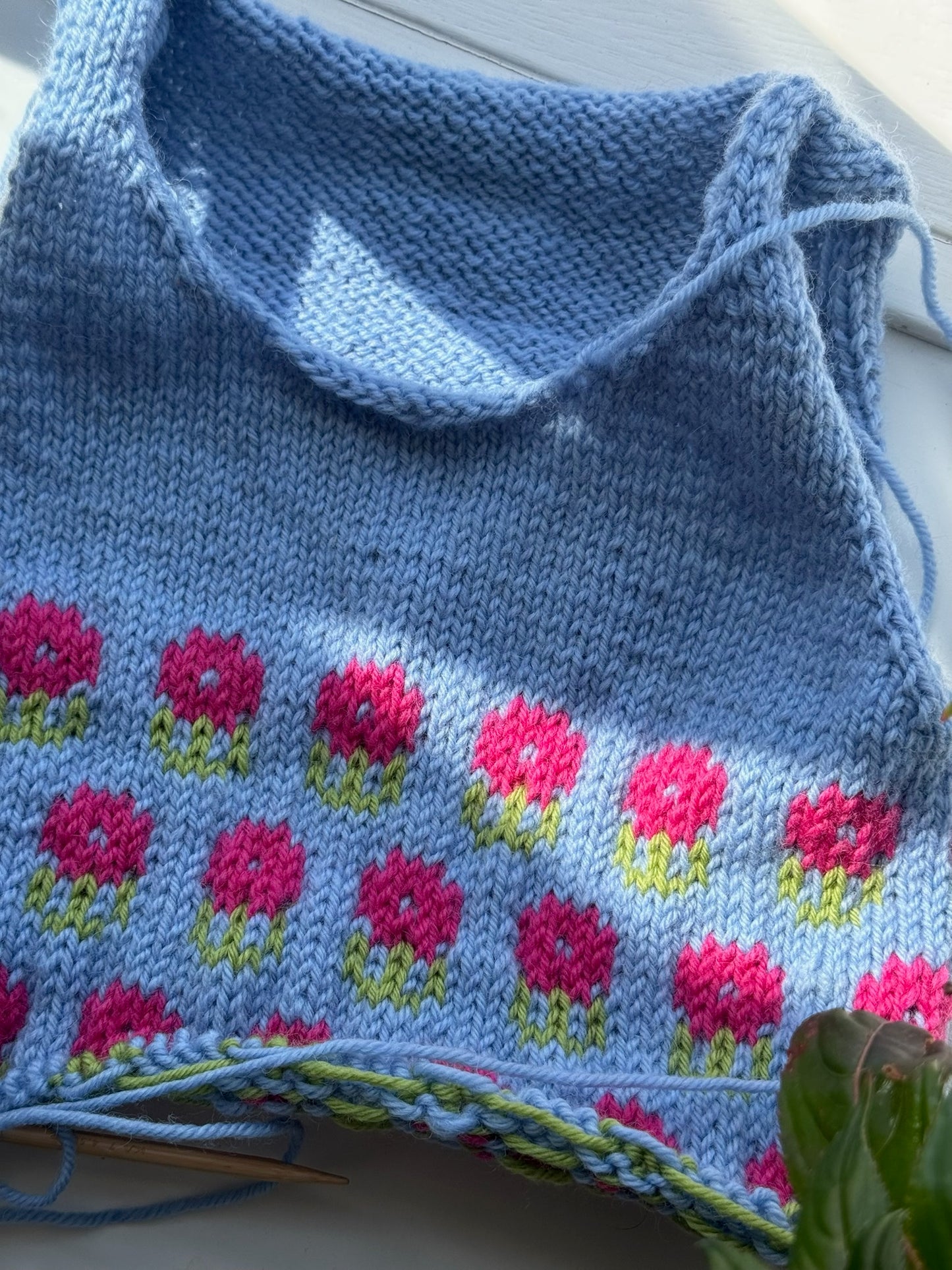 Easy Flower Slipover Baby