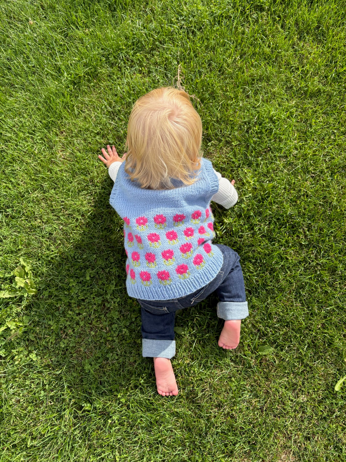Easy Flower Slipover Baby
