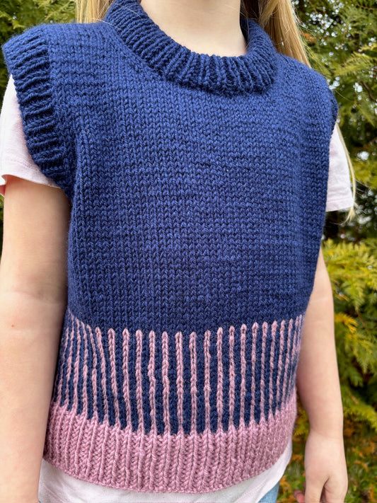 Easy Colour Mix Slipover Junior