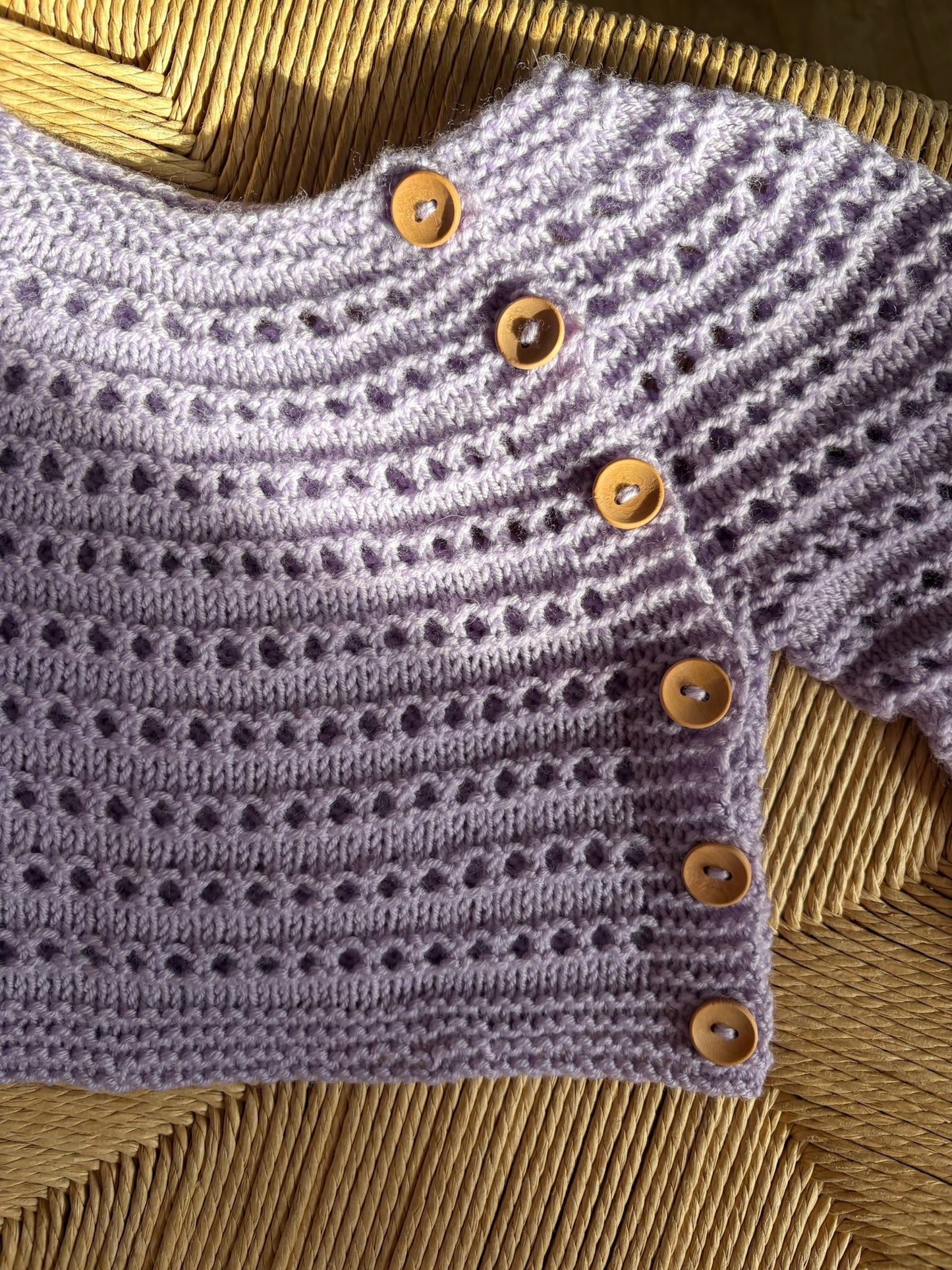 Easy Spring Cardigan Baby