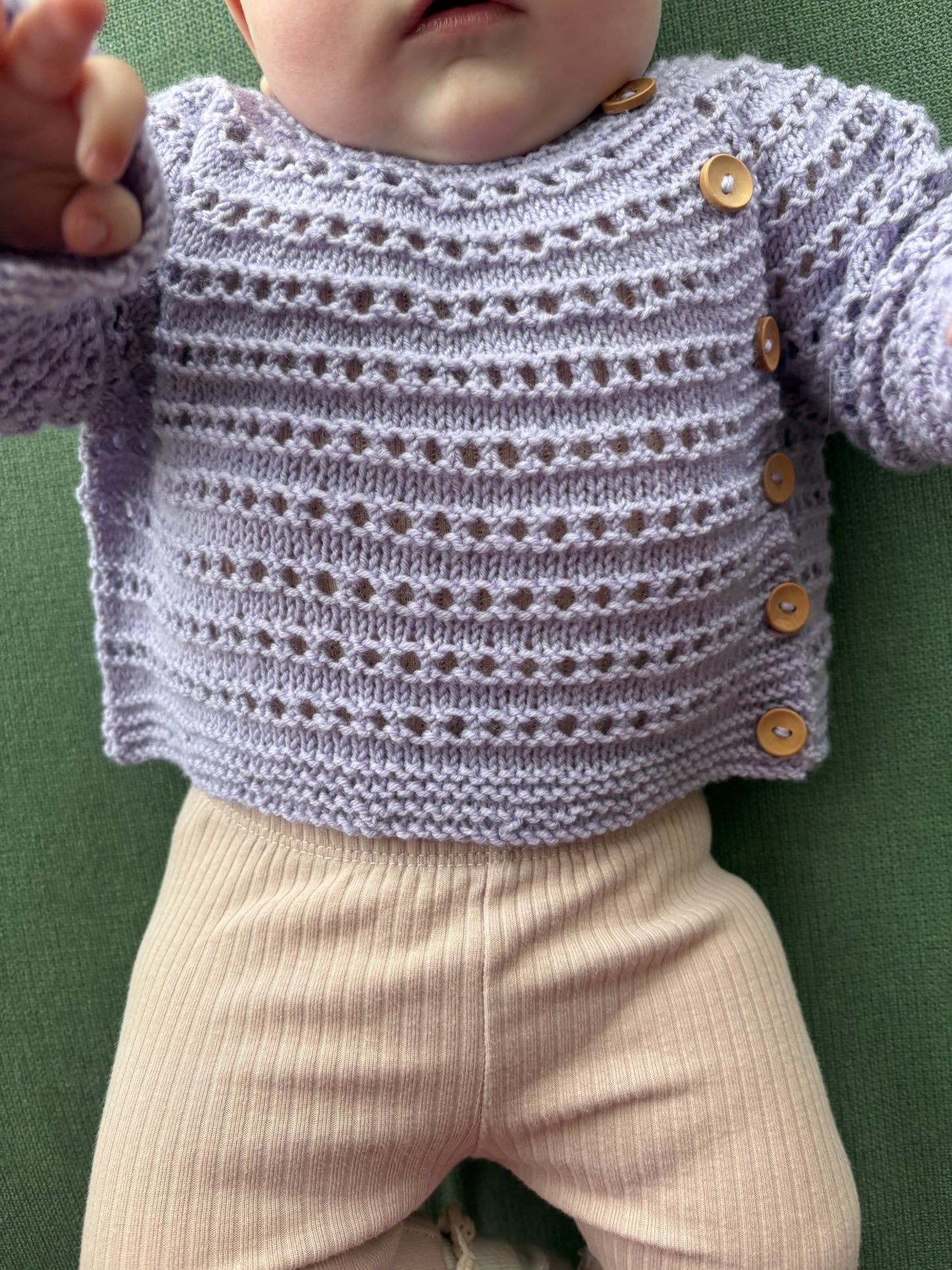 Easy Spring Cardigan Baby