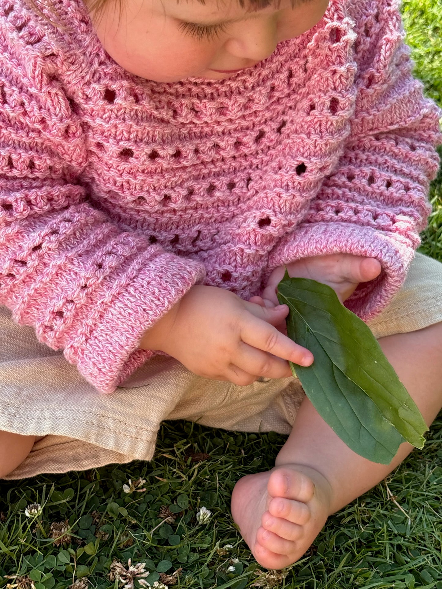 Easy Spring Sweater Baby