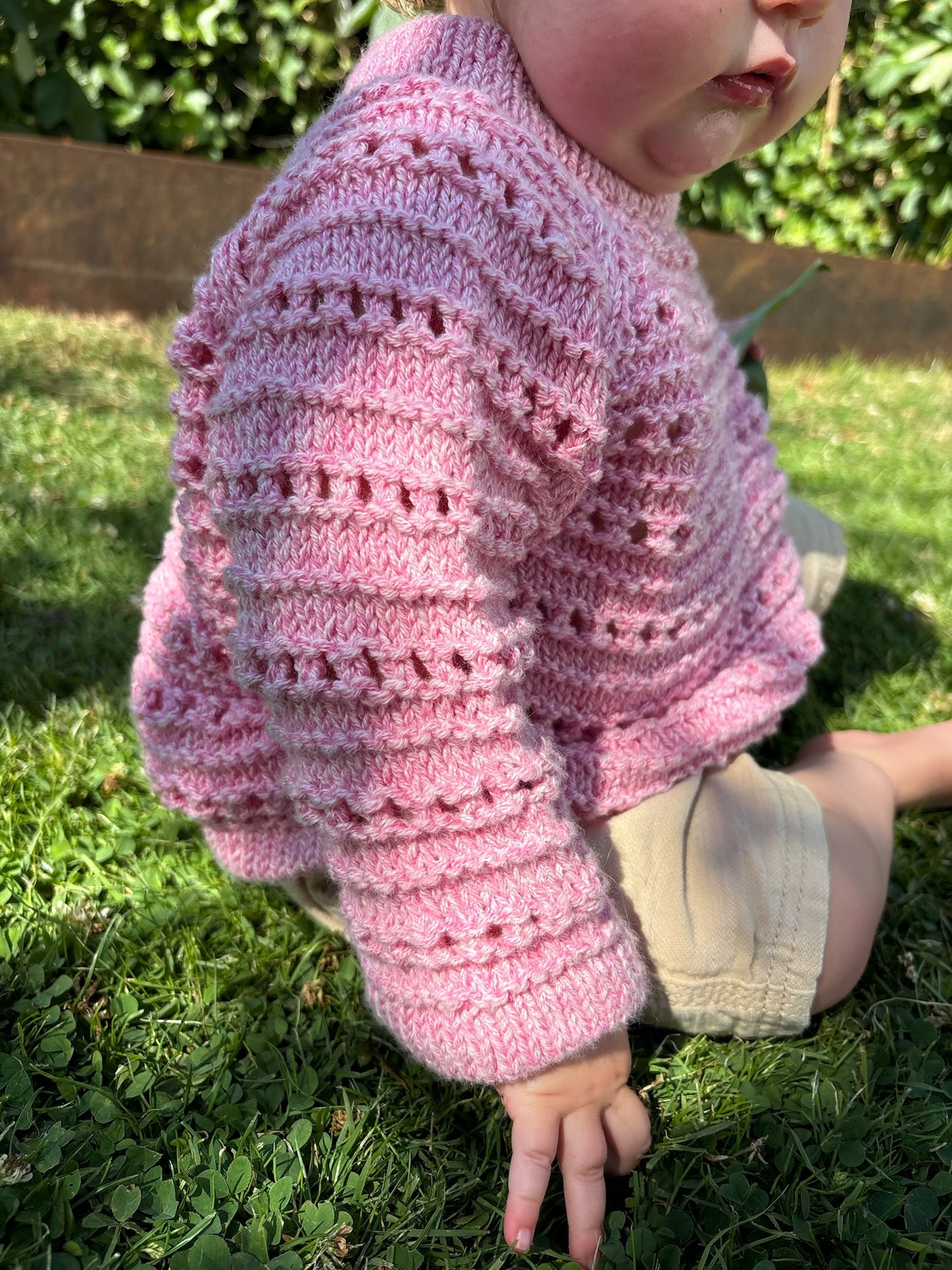 Easy Spring Sweater Baby
