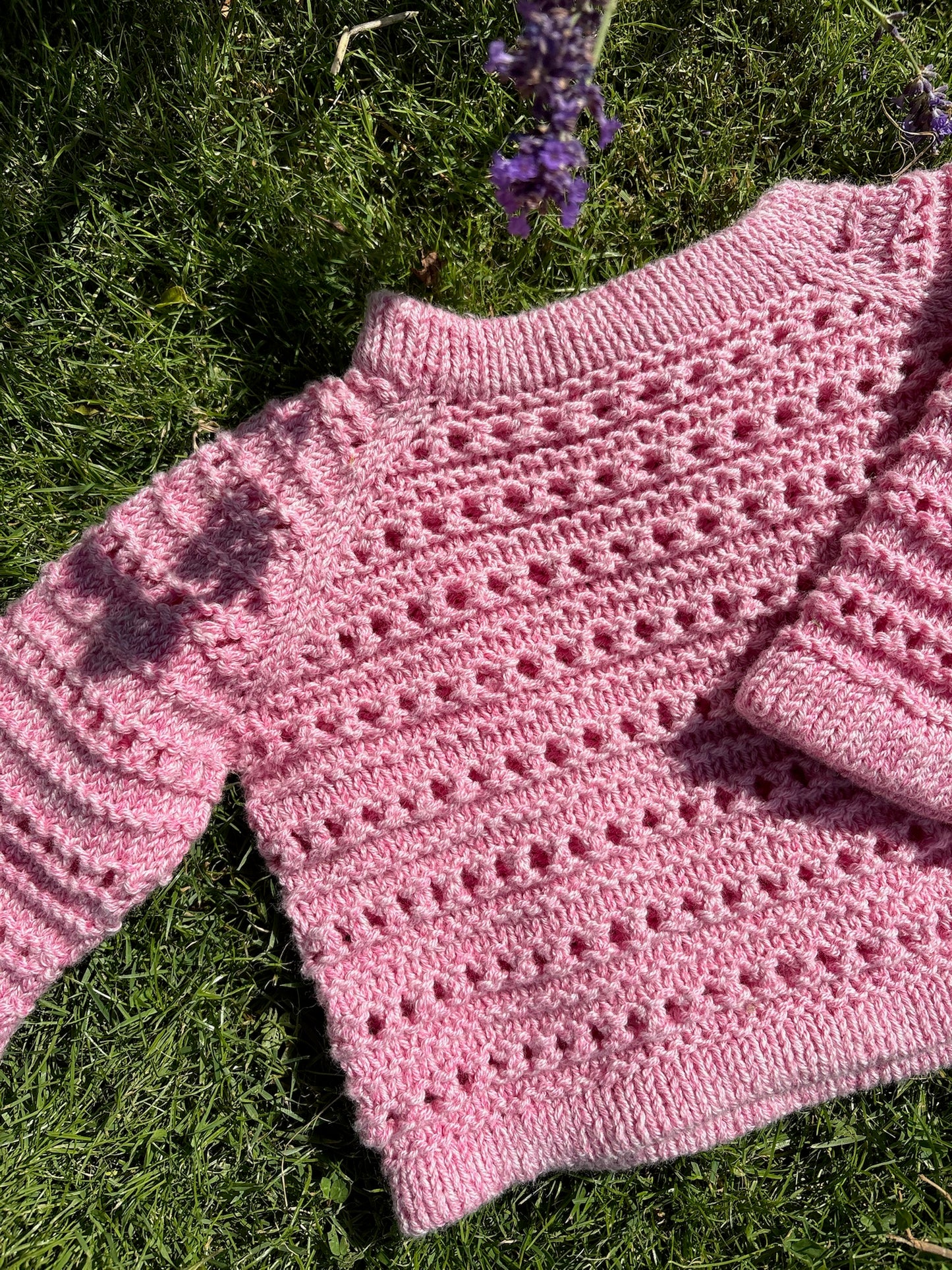 Easy Spring Sweater Baby