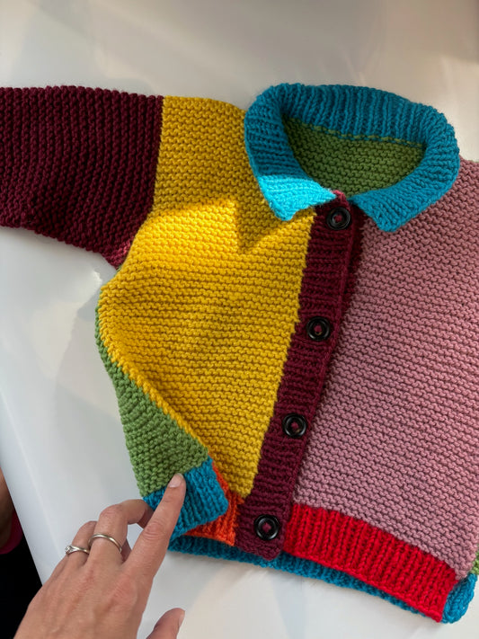 Ultra Easy Polo Cardigan Junior