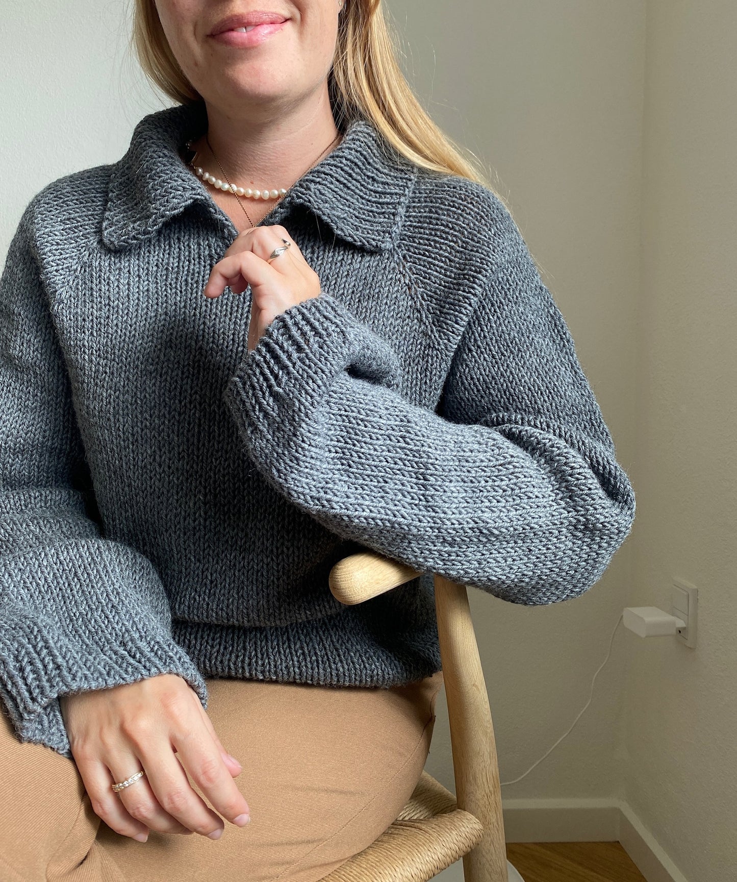 Easy Polo Sweater Norsk