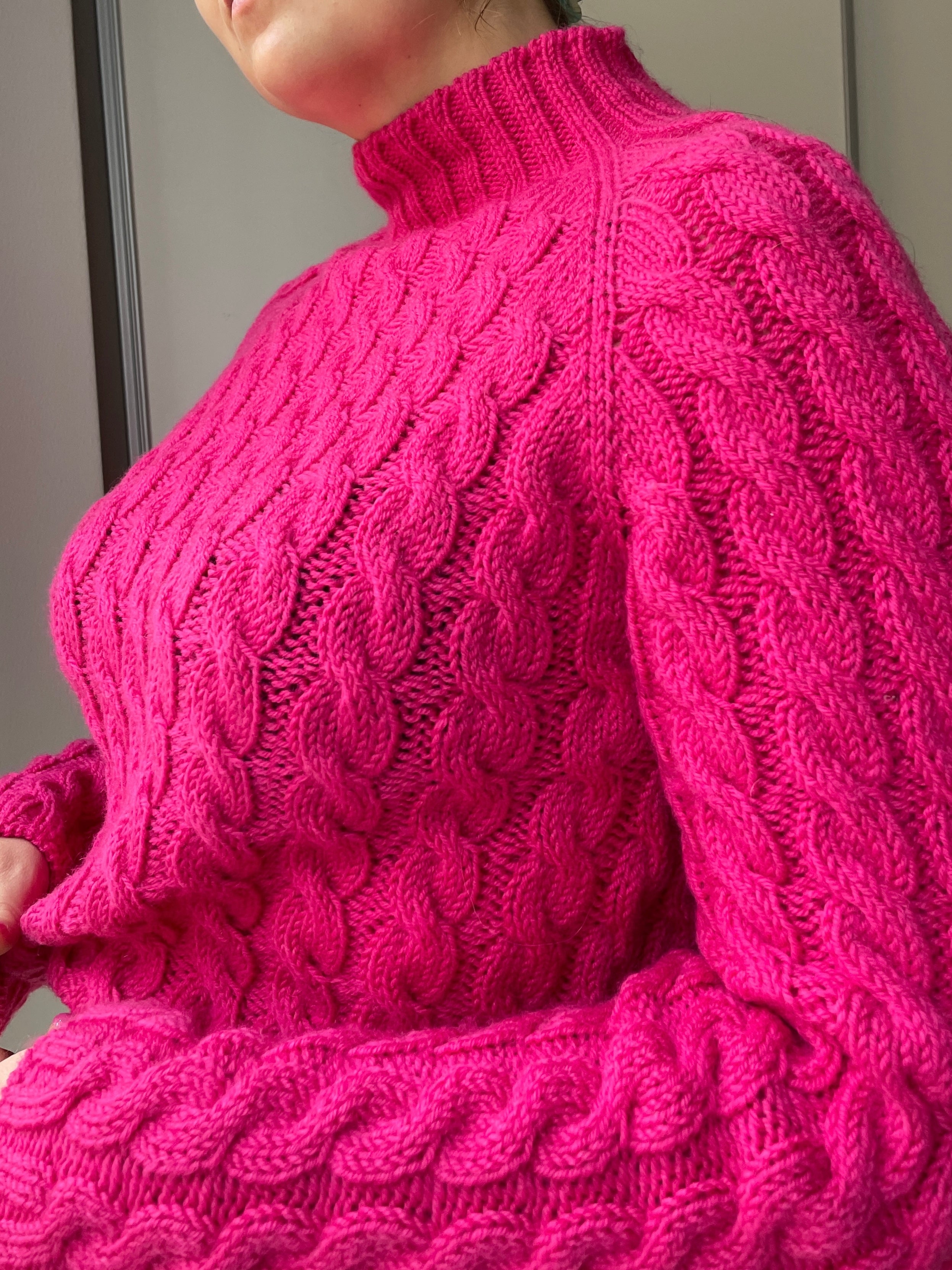 Easy Cable Sweater Dansk