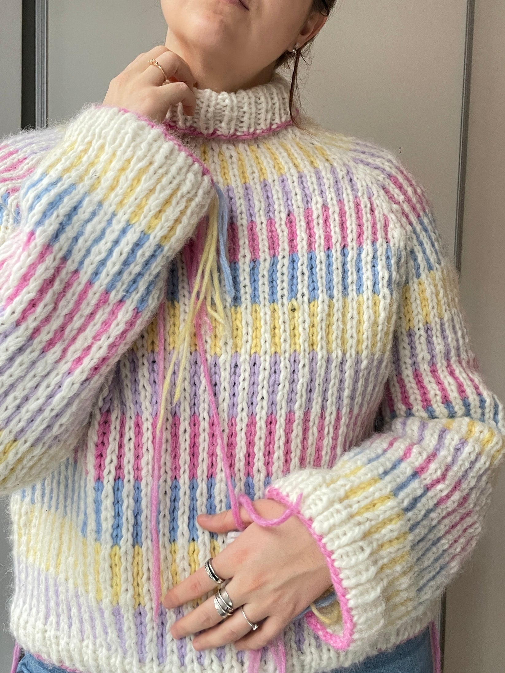 Sunset Sweater Chunky Norsk – easy as knit