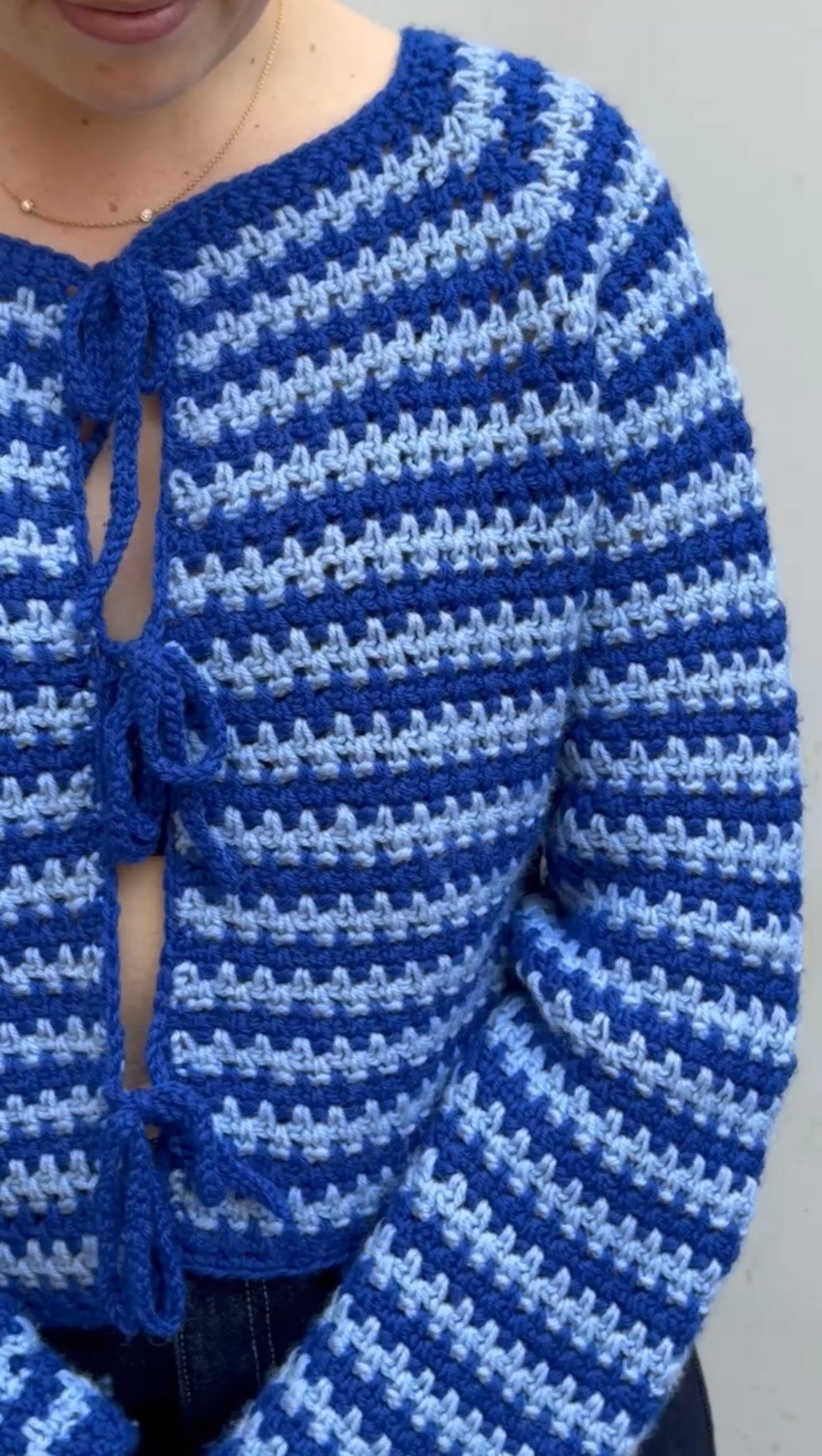 Ultra Easy Moss Stitch Cardigan