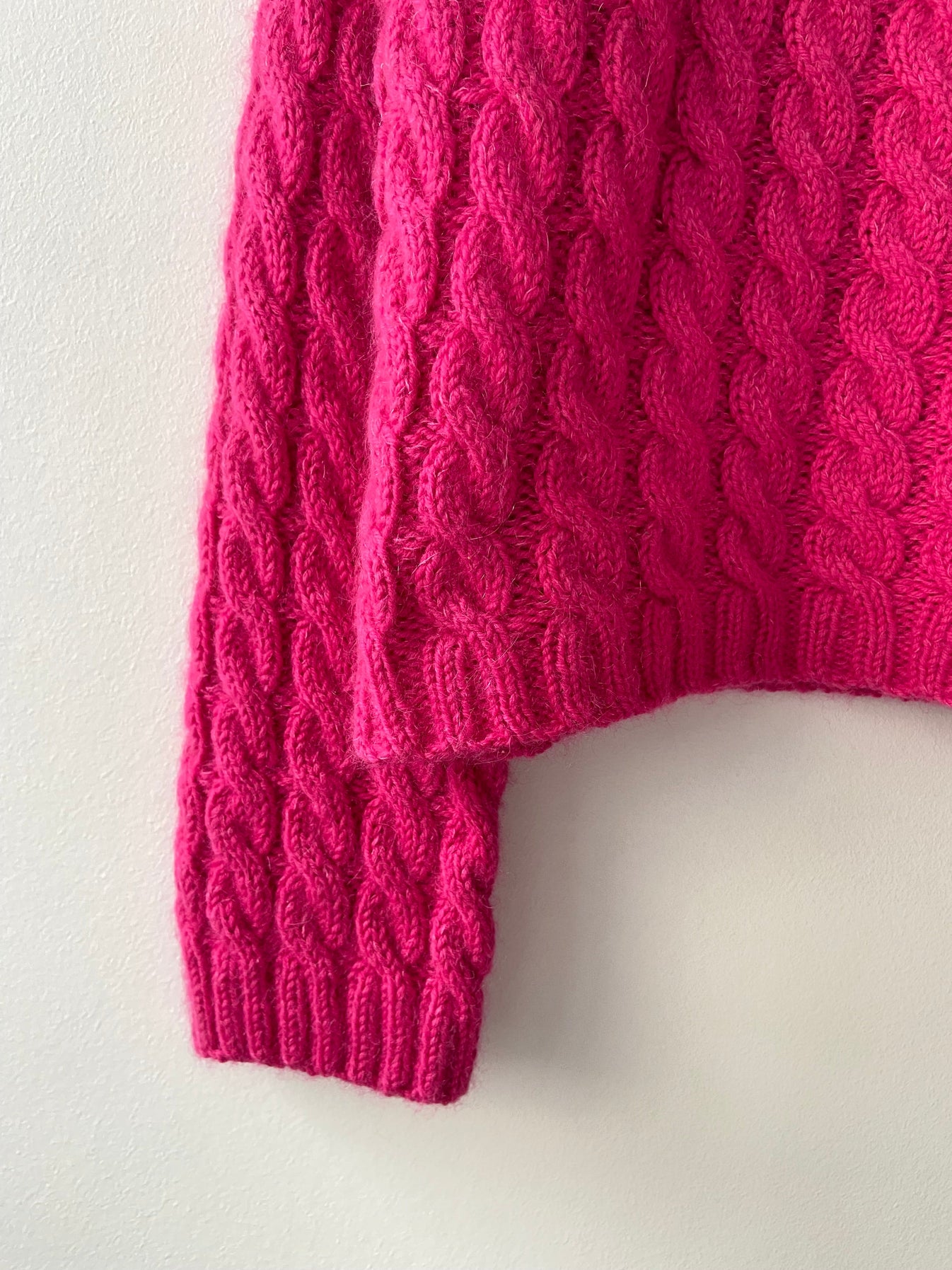 Easy Cable Sweater – easy as knit