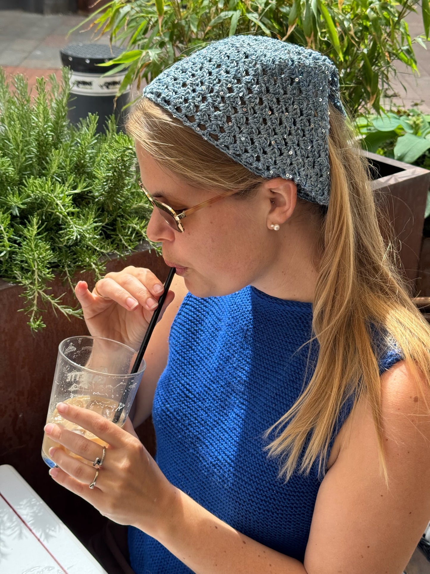 Ultra Easy Bandana - Crochet