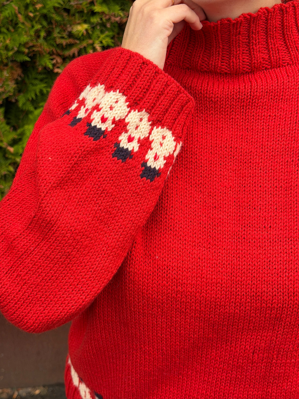 Easy Snowman Sweater