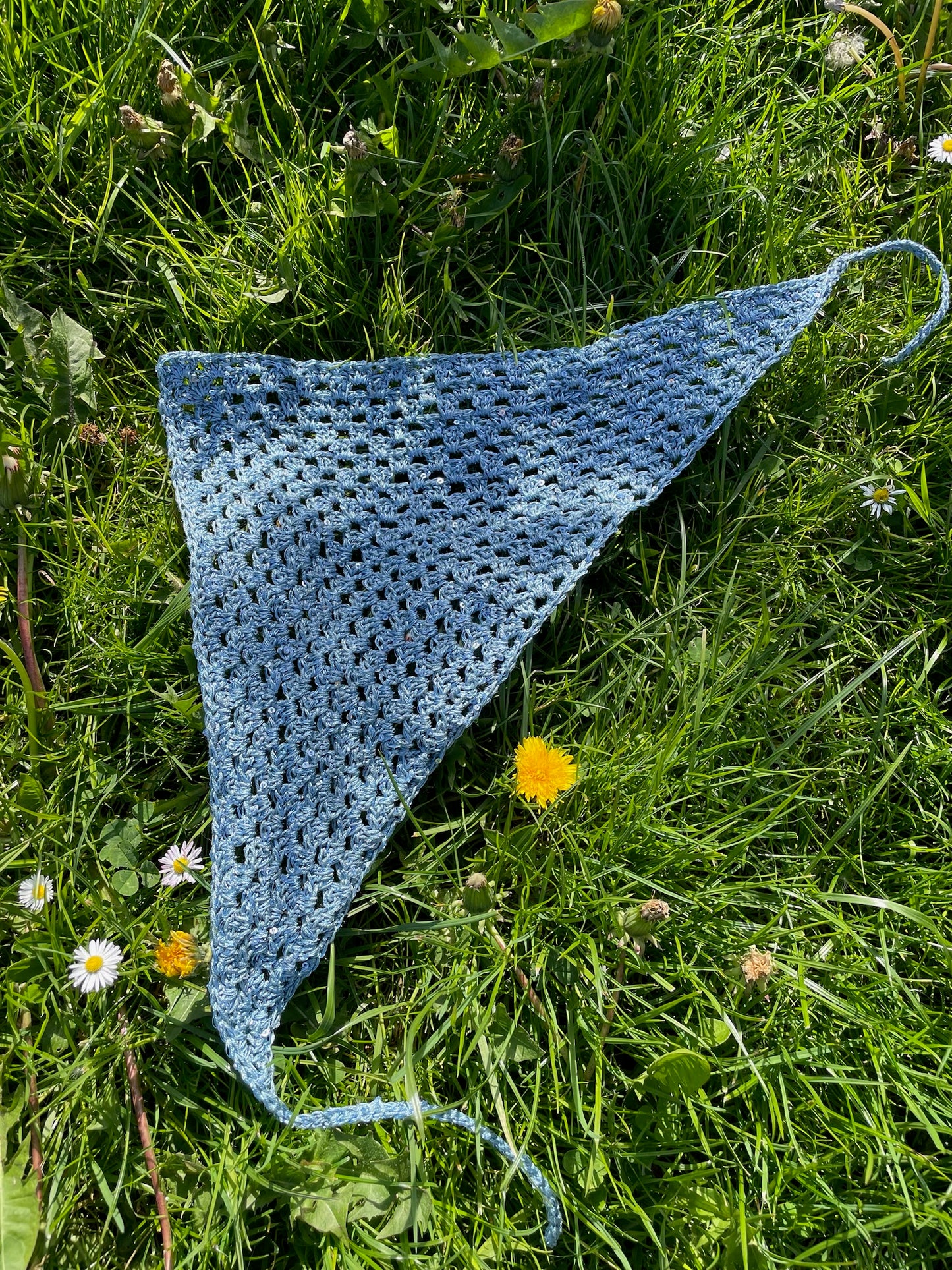 Ultra Easy Bandana - Crochet