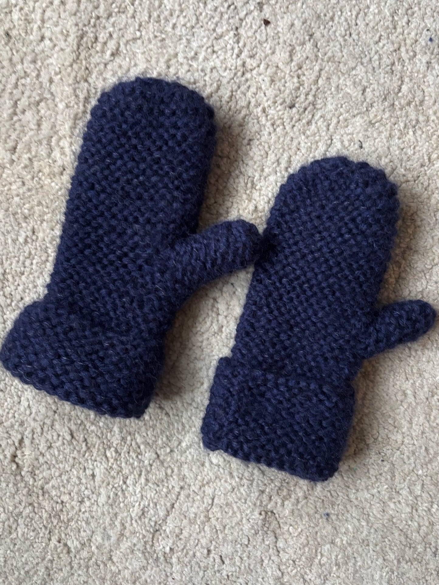 Ultra Easy Garter Stitch Mittens