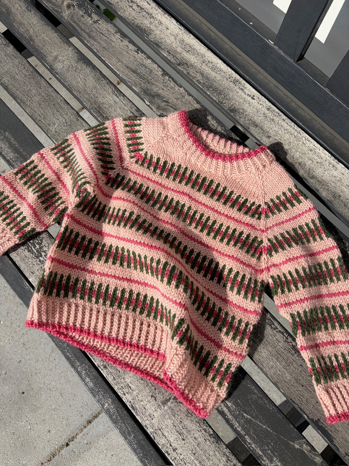 Easy Colour Stripe Sweater Baby