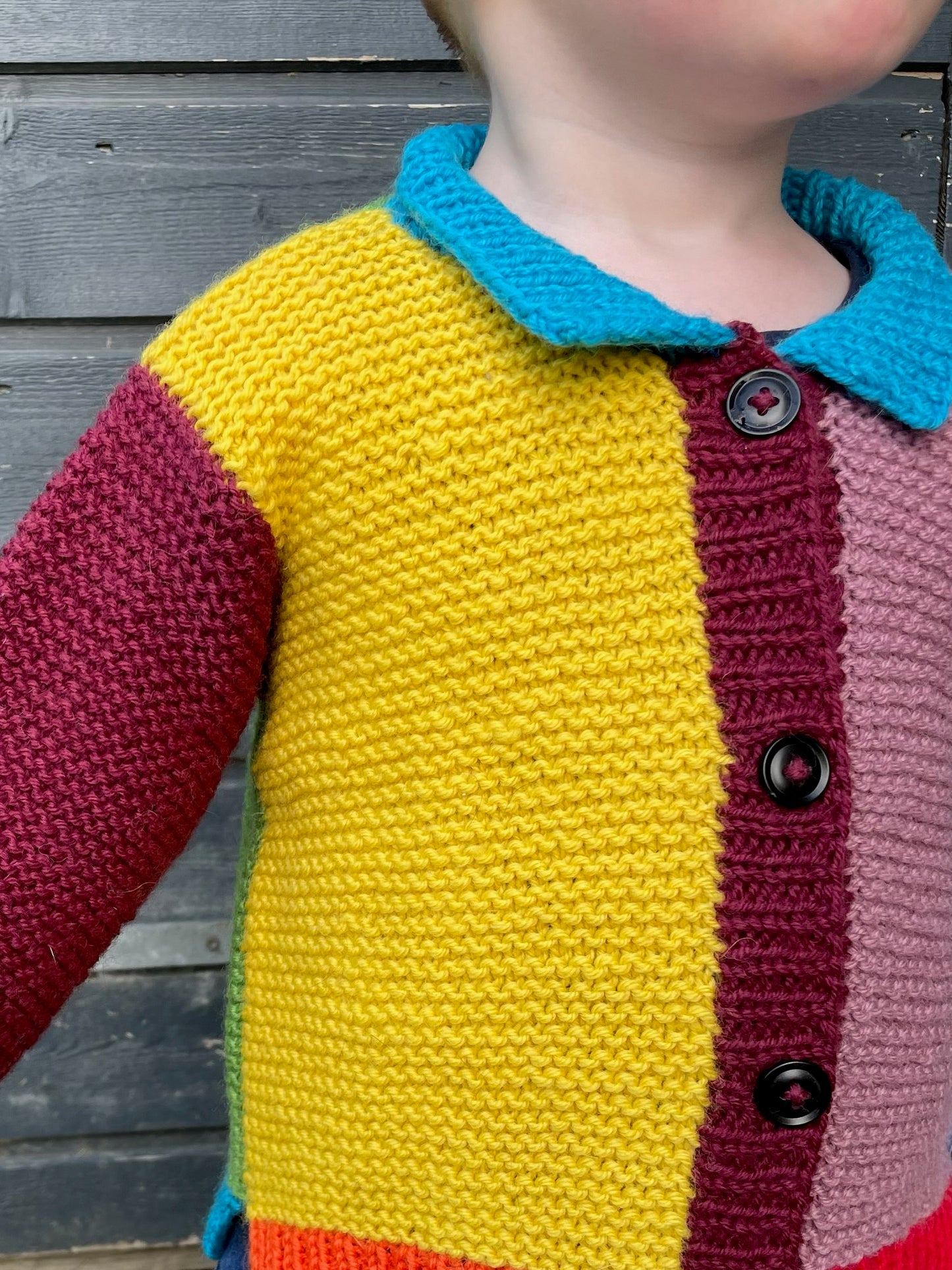 Ultra Easy Polo Cardigan Junior