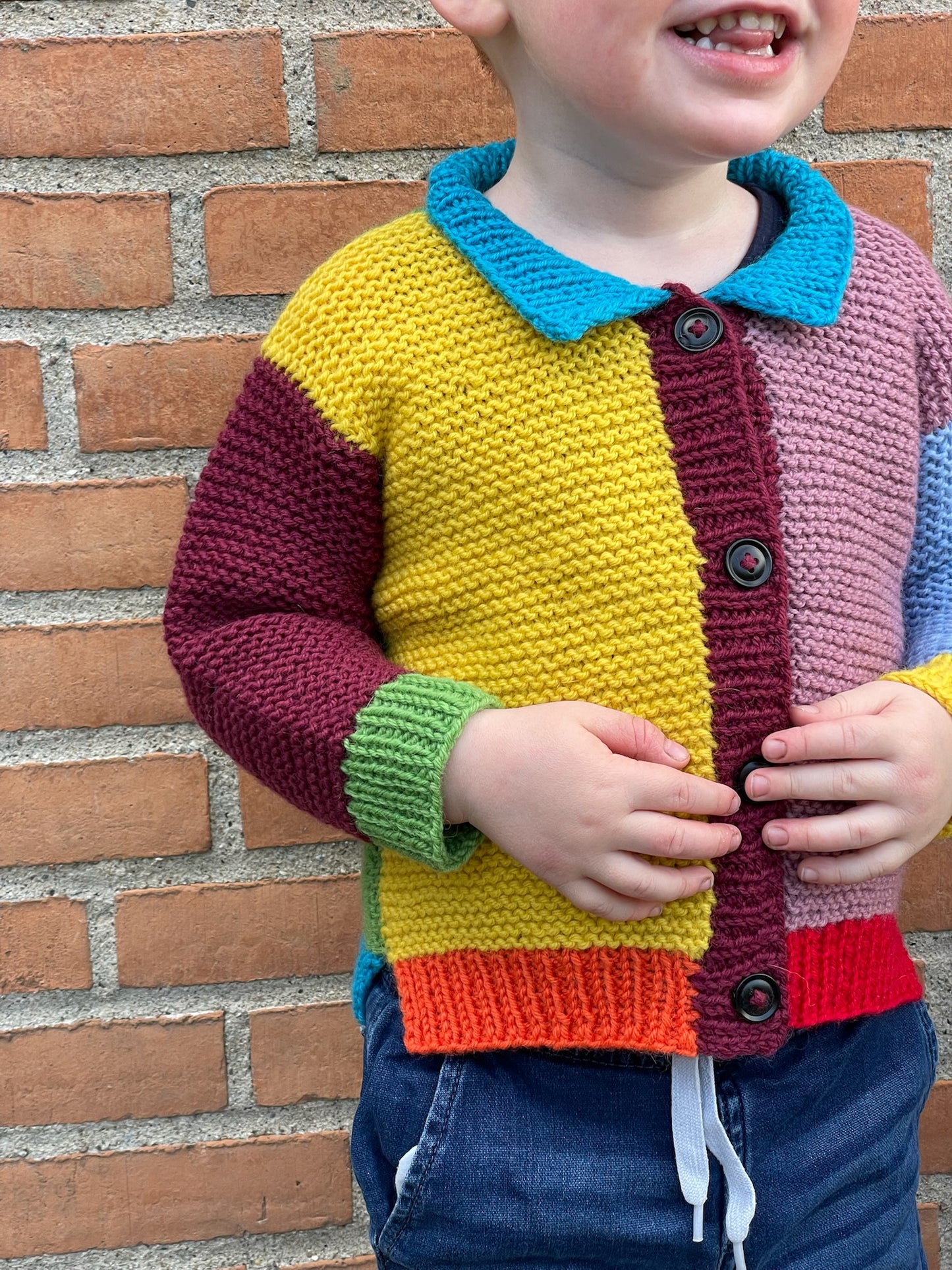 Ultra Easy Polo Cardigan Junior