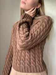 Easy Cable Sweater Deutsch