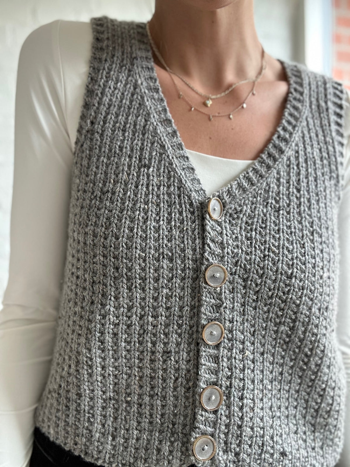 Open Vest Pattern Easy Evening Vest (Open) – easy as knit