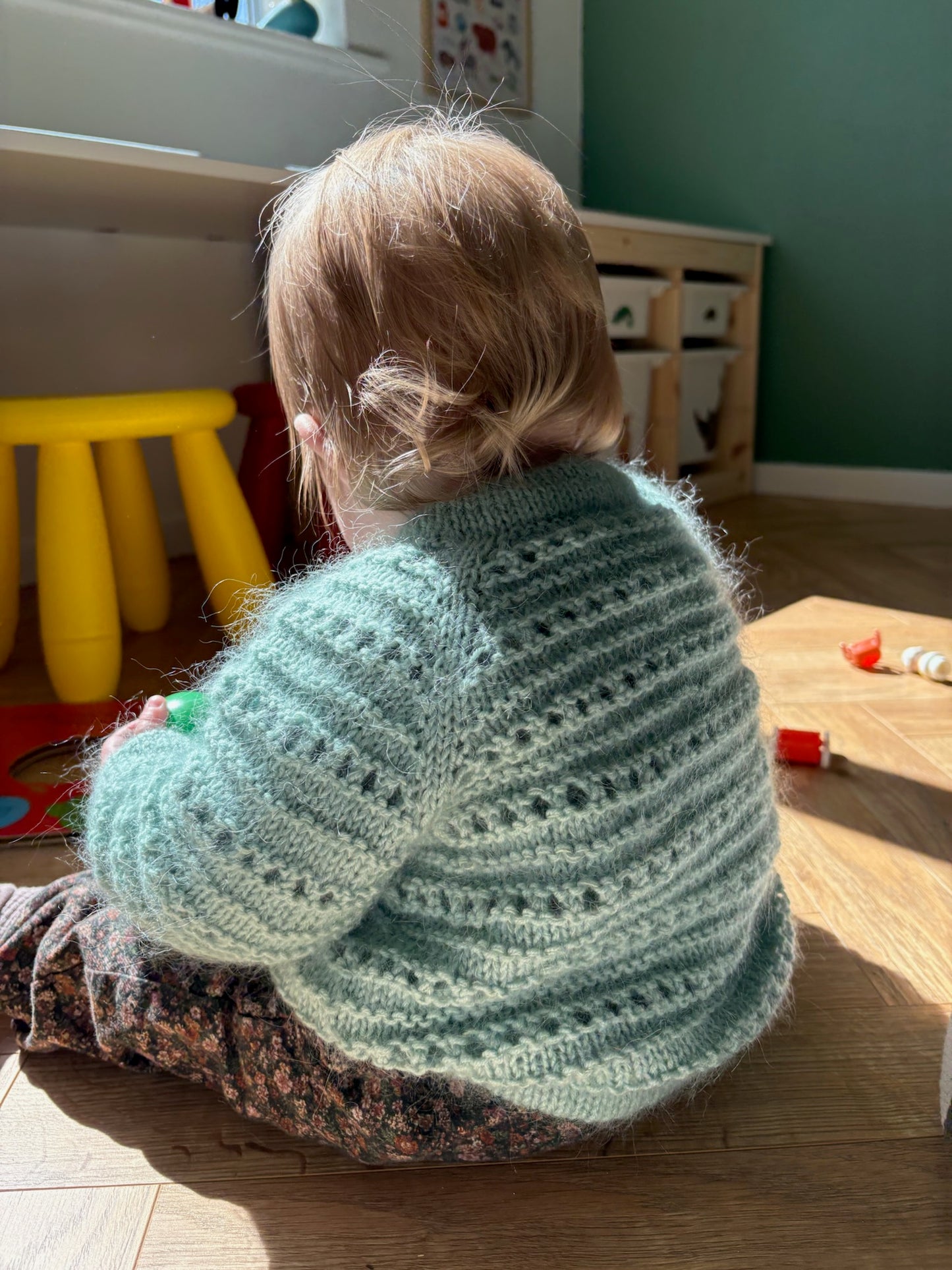 Easy Spring Sweater Baby
