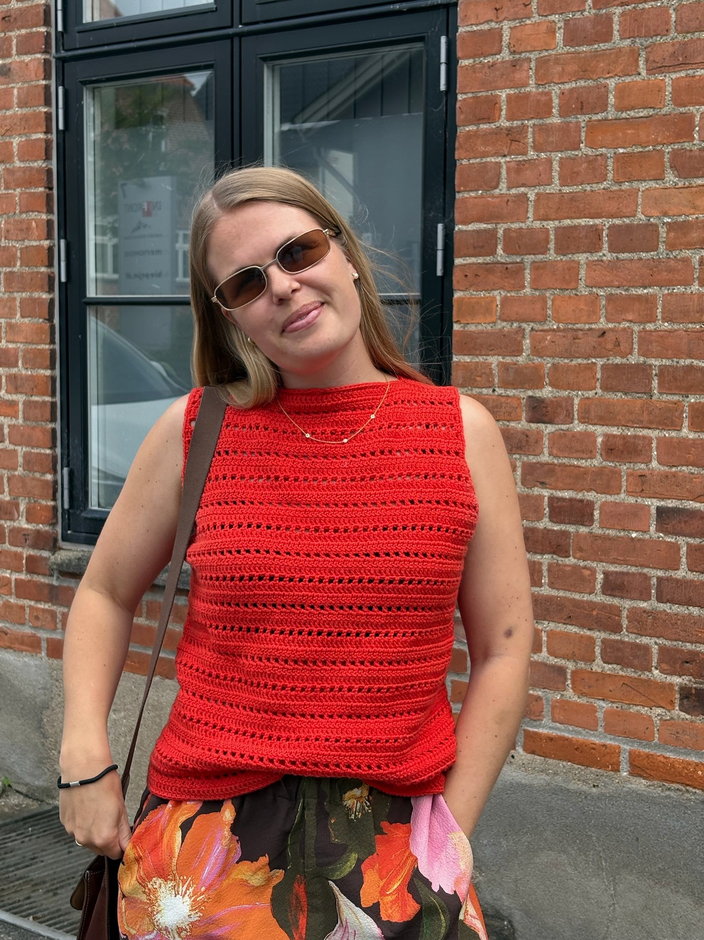 Ultra Easy Lace Top - Crochet