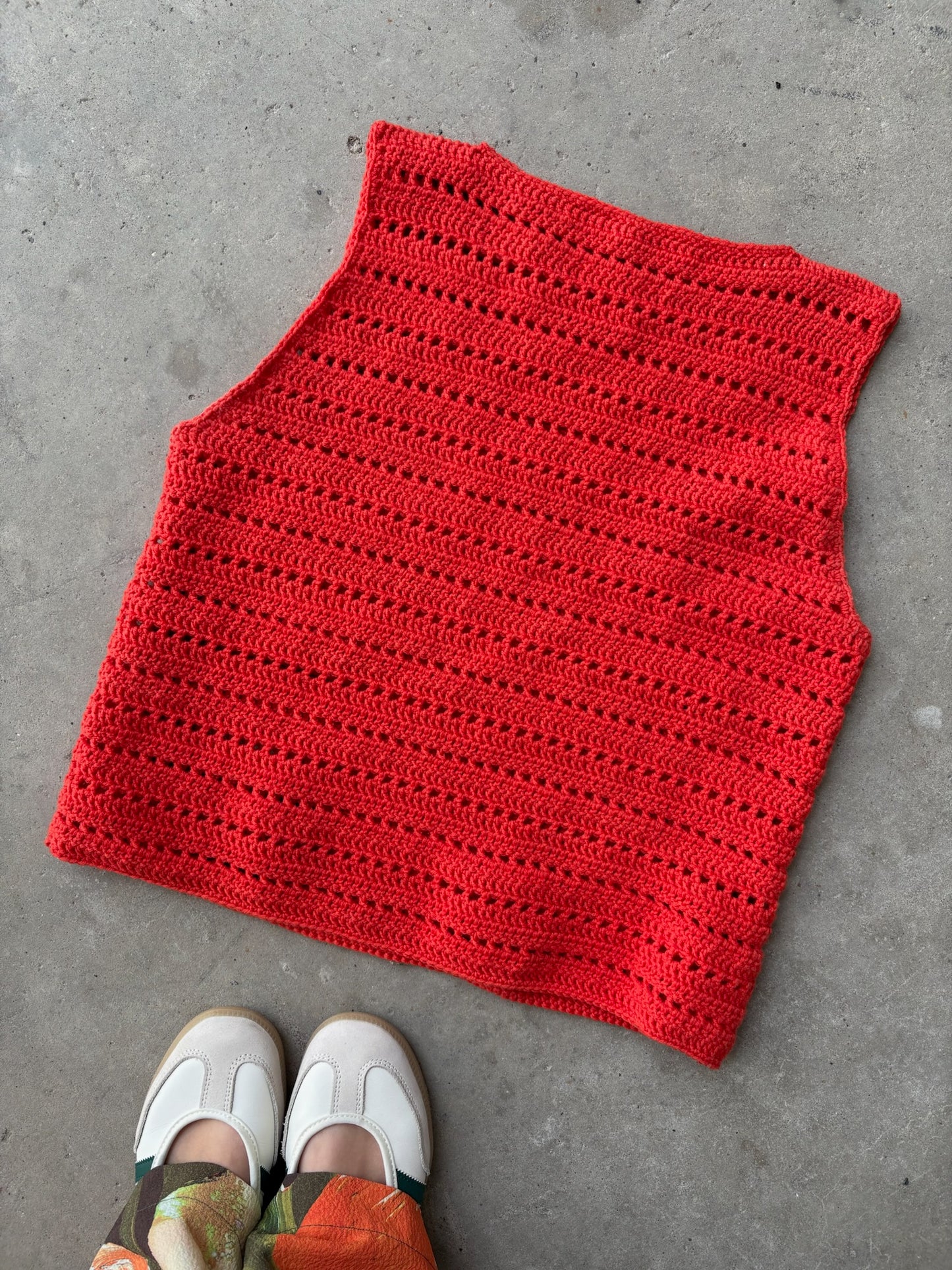 Ultra Easy Lace Top - Crochet