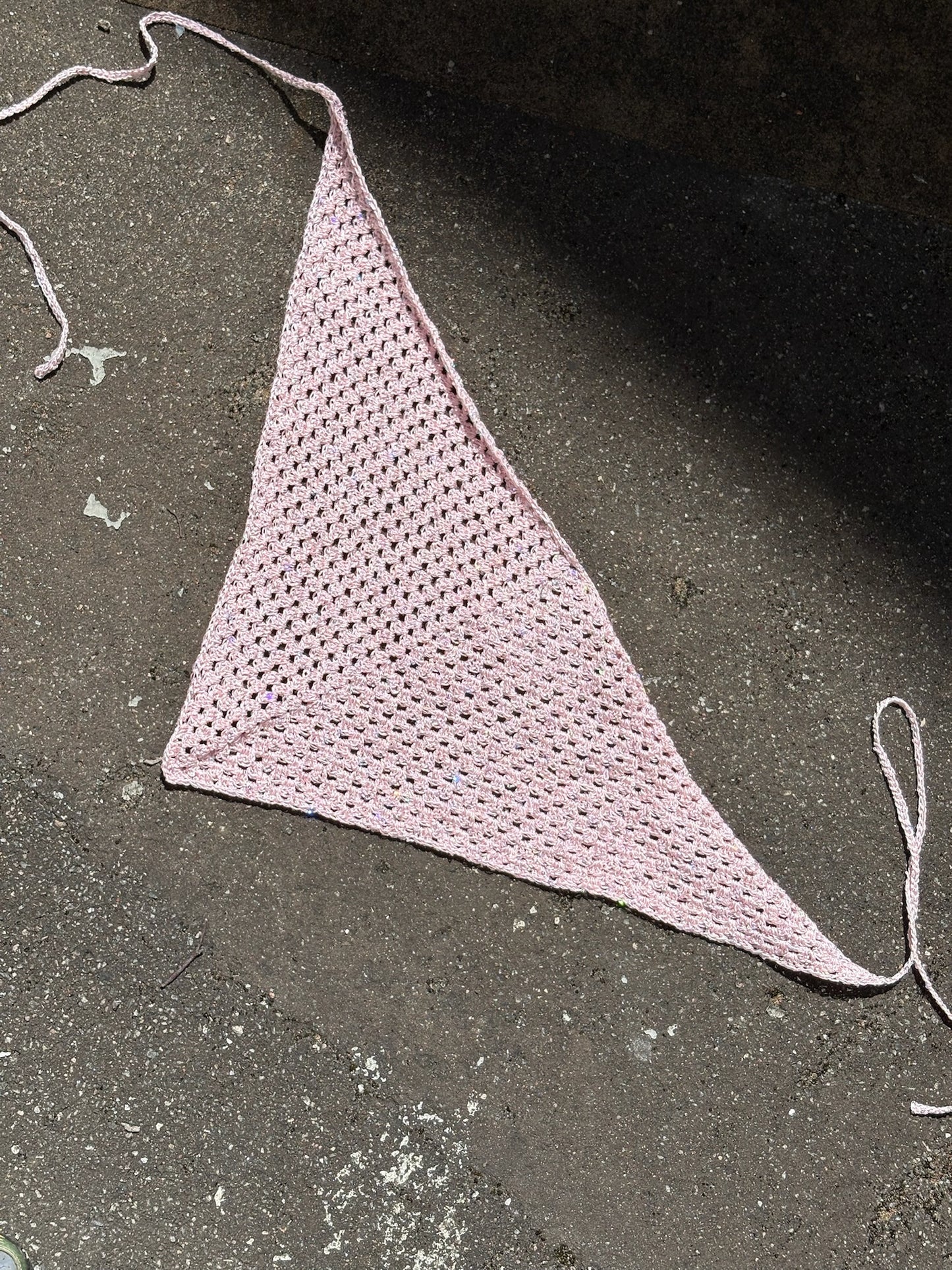 Ultra Easy Hip Scarf - Crochet