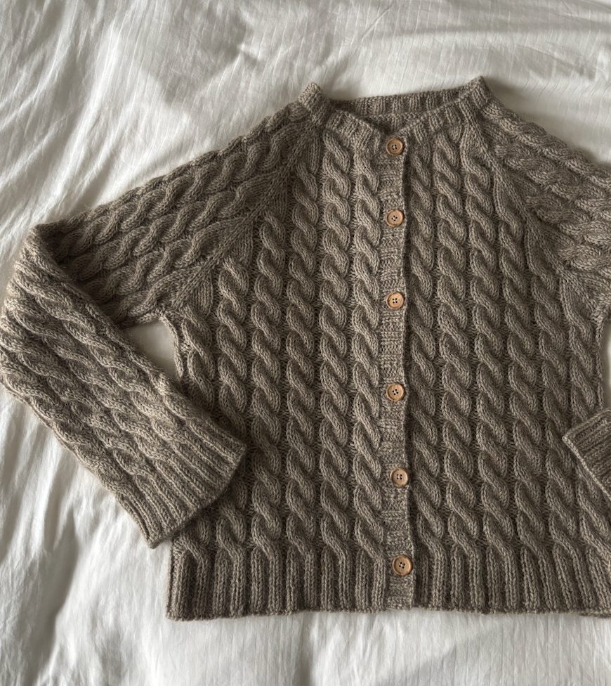 Easy Cable Cardigan