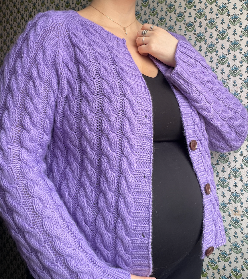 Easy Cable Cardigan