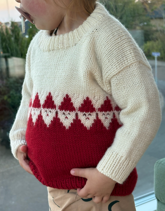 Easy Santa Sweater Baby