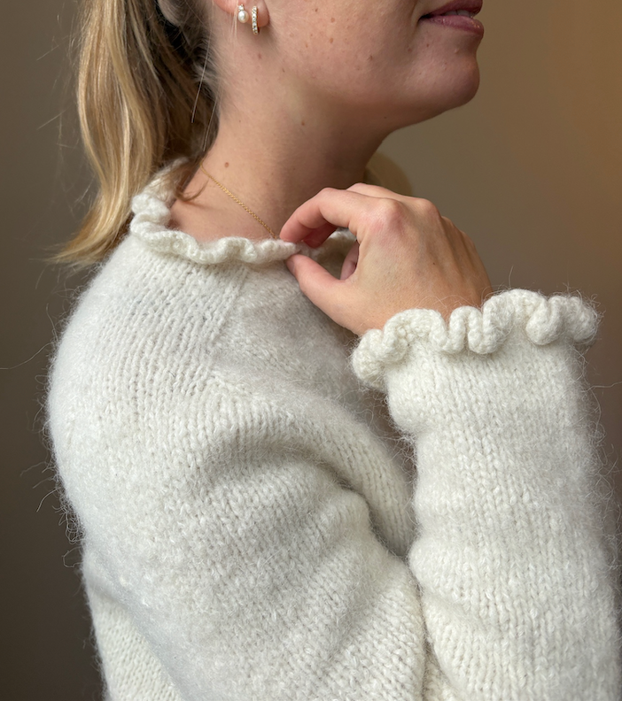 Easy Ruffle Sweater