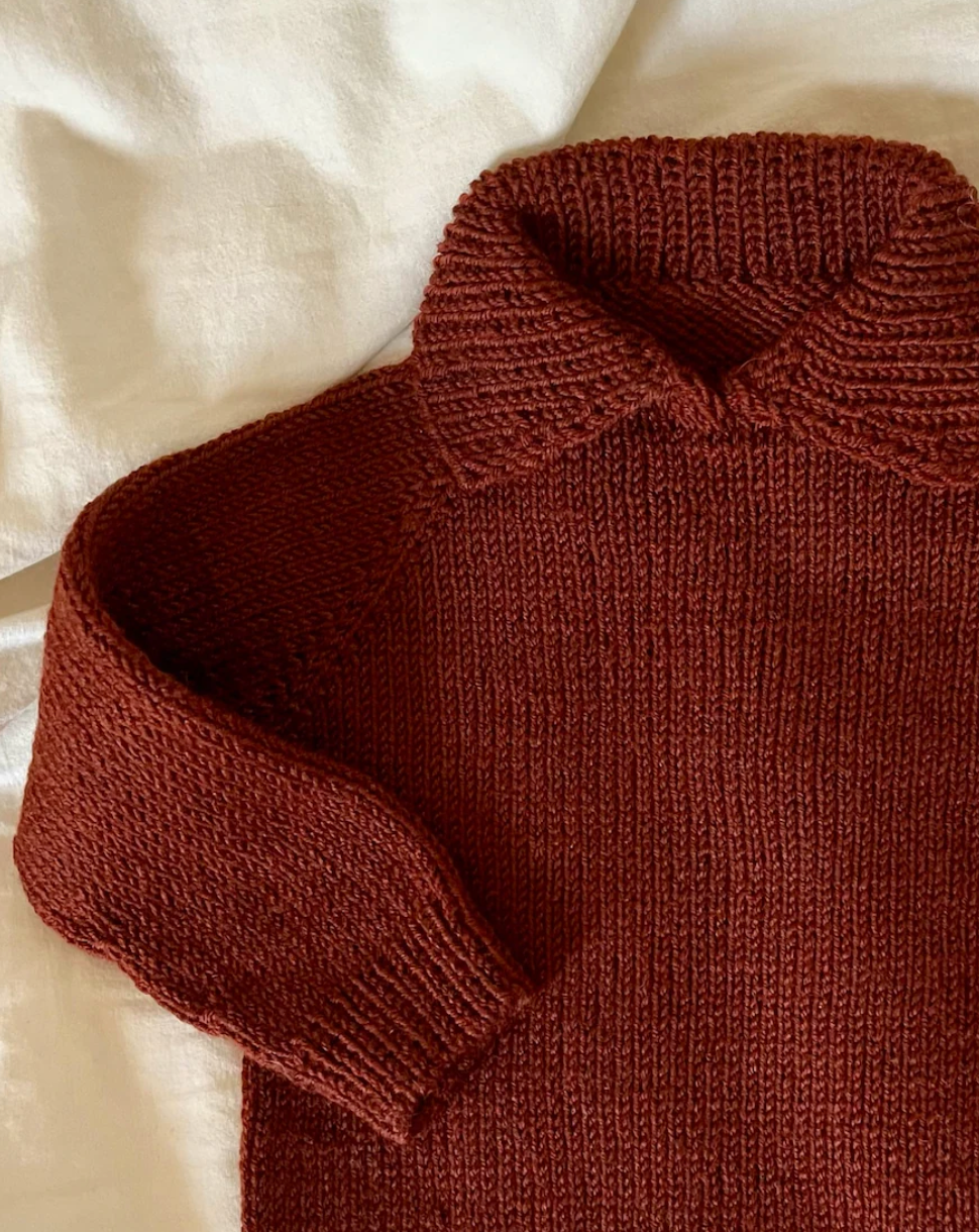 Easy Polo Sweater Adult + Baby