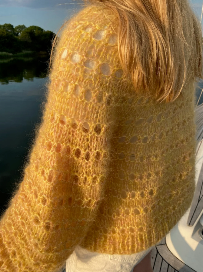 Learn Lace – Spring Cardigan Adult & Baby